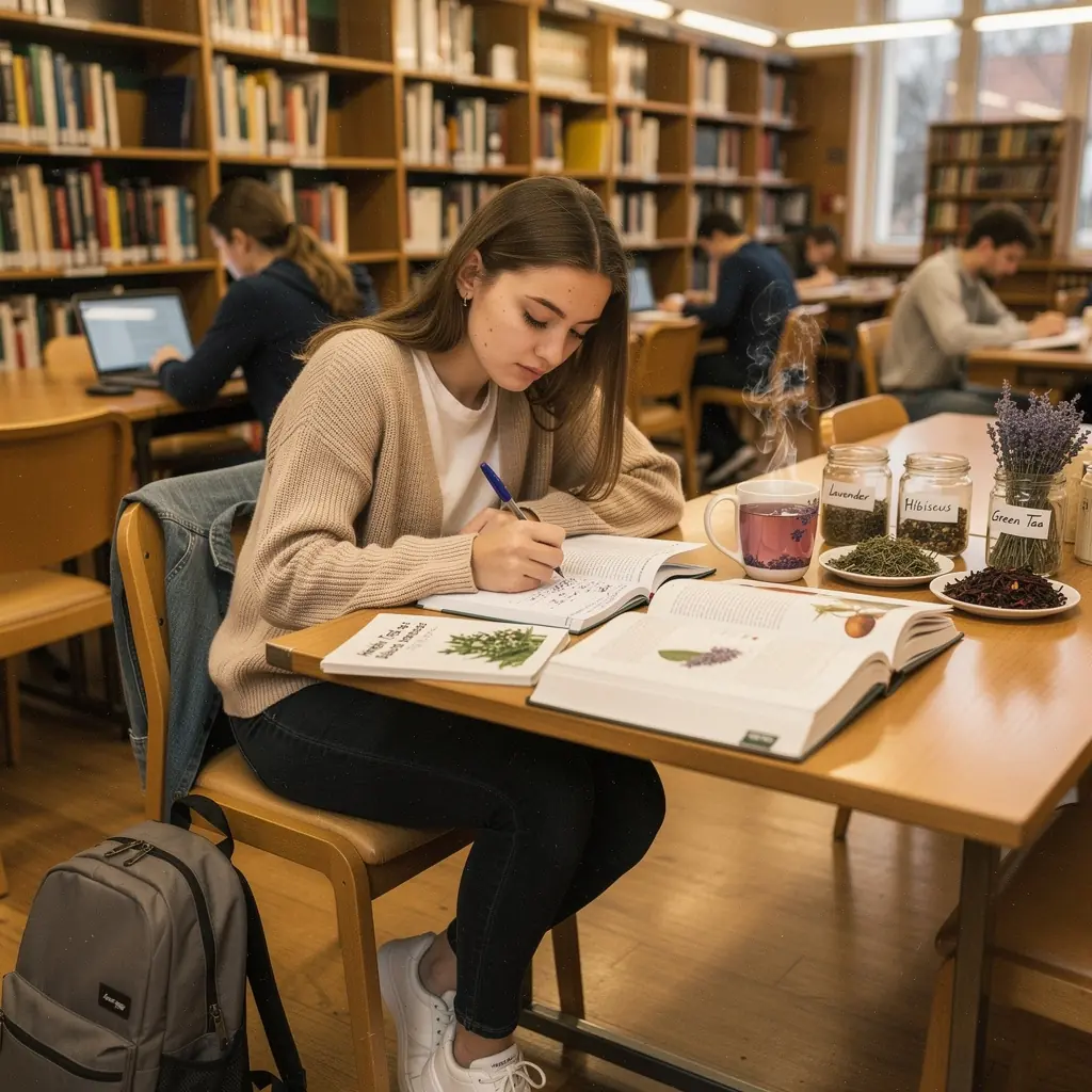 Egy kéz, amely egy csésze teát tart, miközben a napfényben pihen a teraszon.